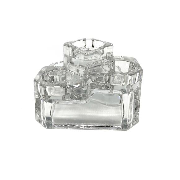 PARTYLIGHT Crystal Castle 5 Tier Tealight Candle Holder - Picture 3 of 8
